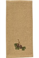 Burlap And Pine Decorative Dish Towel, New, Free Shipping on sale Burlap And Pine Decorative Dish Towel, New, Free Shipping on sale