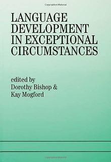 Language Development in Exceptional Circumstances von Bi... | Buch | Zustand gut