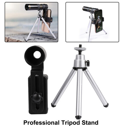 4K 10-300x40mm High Power HD Monocular Telescope with Smartphone Holder & Tripod - Picture 23 of 28