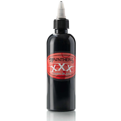 Panthera Tribal Black Tattoo Ink � Deep, Velvety Fill & Line Work (150ml)