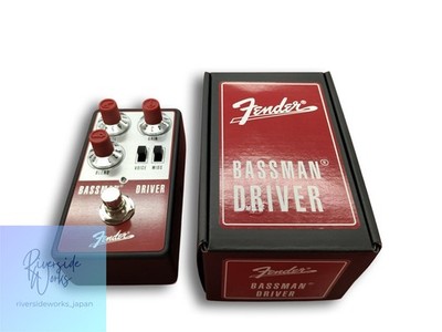 FENDER BASSMAN DRIVER Effektpedal für Bassgitarre JP