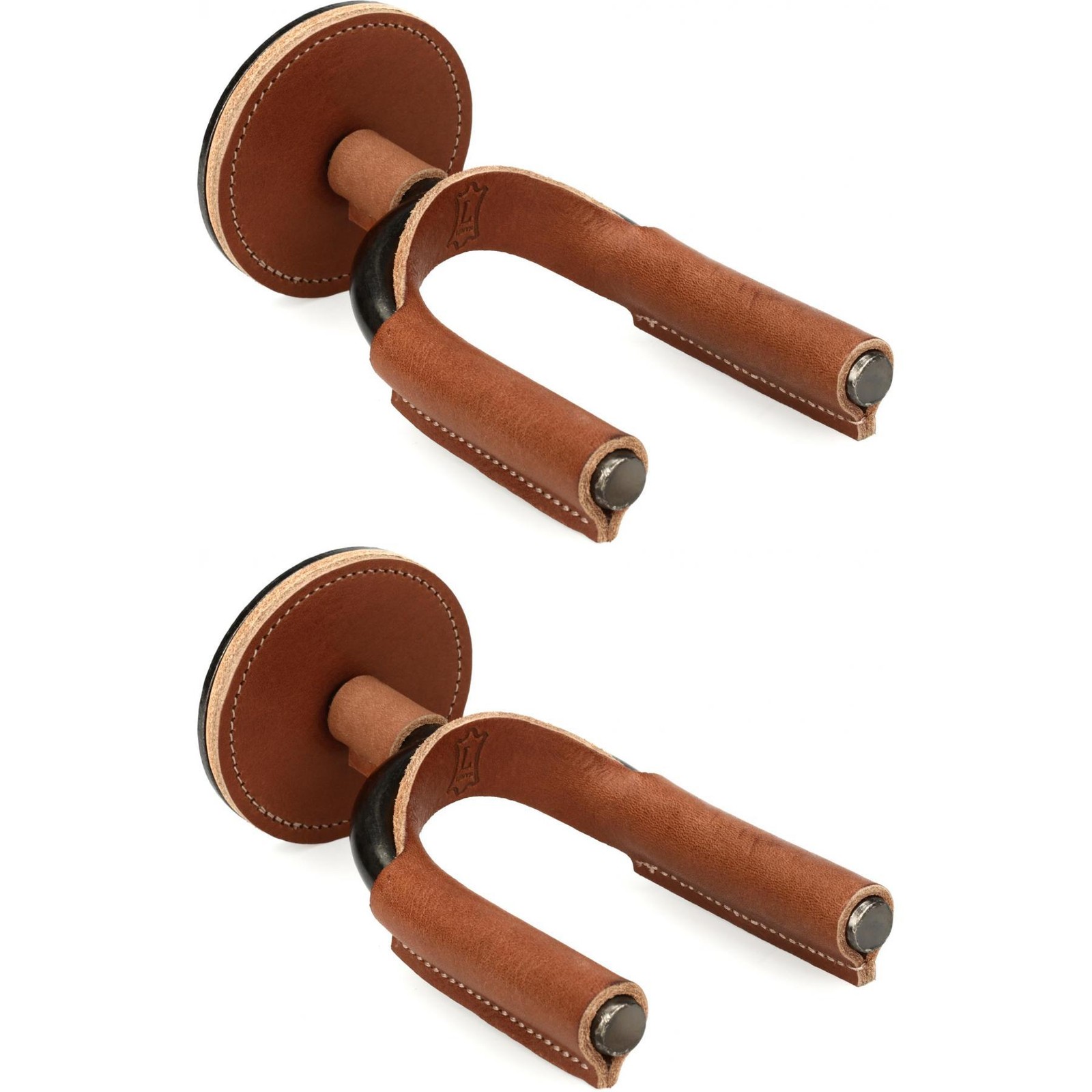 Кованая вешалка для гитары Levys FGHNGR Smoke 2 упаковки - Коричневая кожа 8490₽
