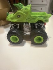 Connection Monster Truck Play Dinosaur Green 4 x 4 Offroad Toy Push N Go S32