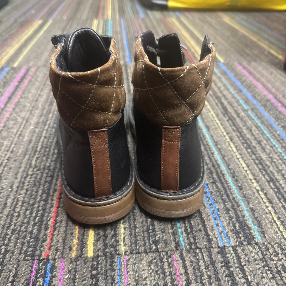 Botas Naot Castera de cuero negro marrón gamuza para mujer talla 10 (EU 41) Foto 3 de 4