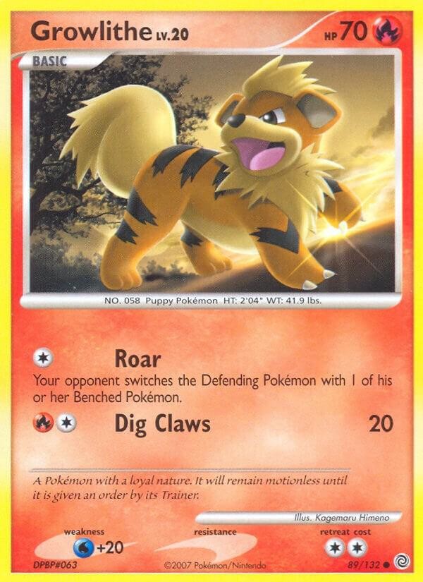 Growlithe 89/132 - Pokemon Secret Wonders - LP