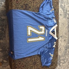 San Diego LA Chargers Jersey Powder Blue #21 LaDainian Tomlinson Sz XL  18-20