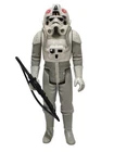 Star Wars Vintage Kenner Imperial AT-AT Driver Action Figure Red Helmet Emblems