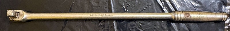 Vtg SNAP ON Snap-on NS18L NS-18-L 1/2" DRIVE 18" BREAKER BAR - MADE IN USA