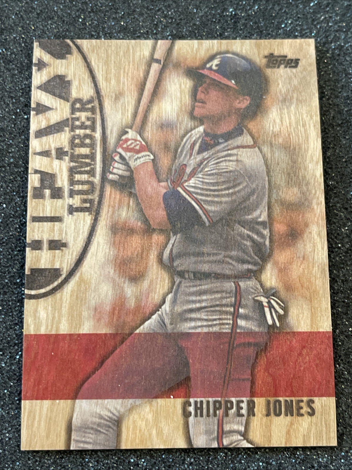 2024 Topps Chipper Jones Heavy Lumber #HL-27 SSP case hit