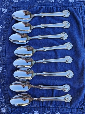 Wallace 18/10 Stainless NAPOLEON BEE GOLD Flatware  Dinner Spoon