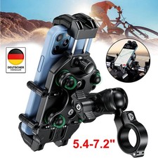 Motorrad Handyhalterung mit Vibrationsdämpfer,Diebstahlsichere Handy Halterung