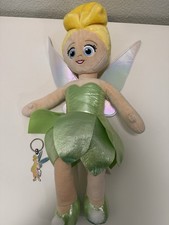 Disney Tinker Bell Plush Doll  Keychain 2003 Bundle Fairy Toy Lot