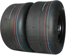 (2 Pack) MAXROLLORS 13x6.50-6 Lawn Mower Tires Tubeless, Replacement 13x6.5-...