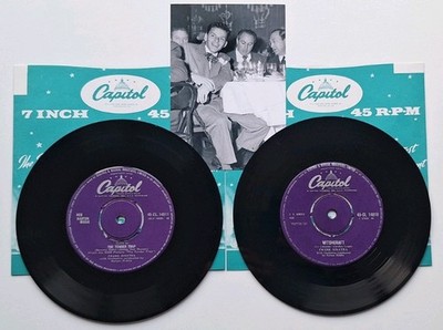 Frank Sinatra 2, Wichcraft/Tender  Trap 1960 Capitol Record Original UK7''Singles