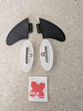 New Red-X Side bite fins and boxes