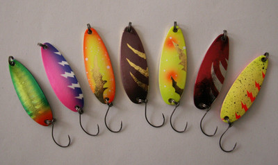 Behr Spoon 6g mit Einzelhaken Spinner Blinker Forelle Barsch Hecht Zander