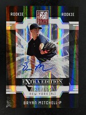 2009 Donruss Elite Extra Edition #120 Bryan Mitchell /699 AUTO New York Yankees