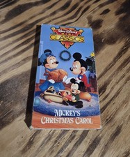 Walt Disney Mini Classics Mickeys Christmas Carol VHS, 1994, Slipsleeve