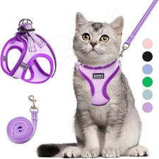 Cat Harness and Leash Set, Reflective Vest