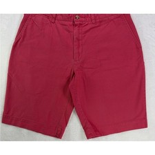 Vintage 90s Polo Ralph Lauren Classic Chino Shorts Cotton Red Men's 35