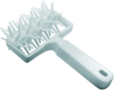 Roller Docker with Spikes, White, 21 x 12 x 2 cm