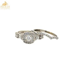 Women's Diamond Wedding Set .34 CTW 14K White Gold PSH035945 