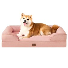 Orthopedic Memory Foam Large Dog Bed Waterproof, Washable Cover, NonSlip