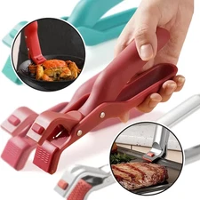 Stainless Steel Hot Dish Gripper Clip, Anti-Scald Non-Slip Plate Clamp Tool