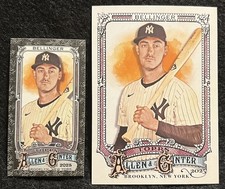 2025 Topps Allen & Ginter - Black Mini - #78 - Cody Bellinger - Yankees + Base