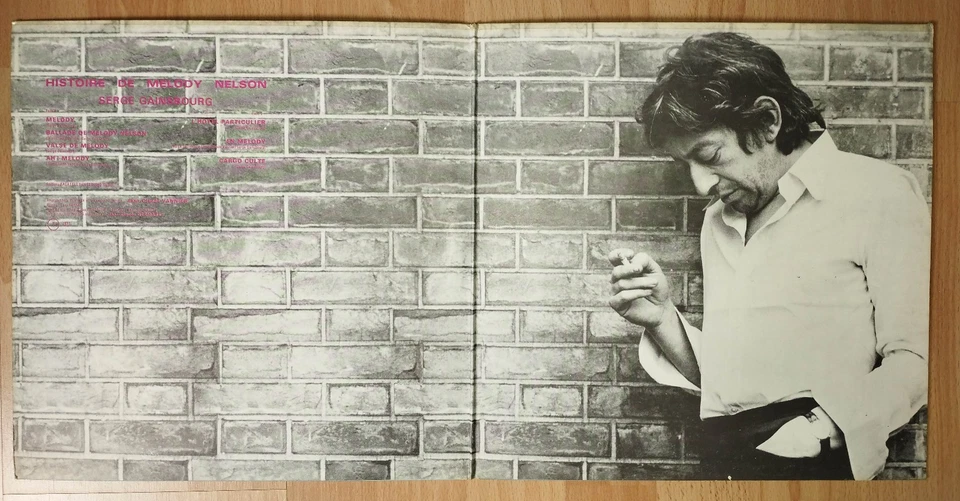 Vinyl LP Serge GAINSBOURG Histoire De Melody Nelson FRANCE paper labels CIDIS - Photo 3/4