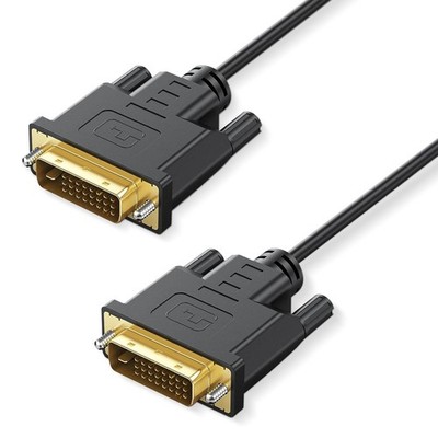 1M DVID Dual Link Cable 24+1 Male To Male Gold Plated HighSpeed 1080P PC