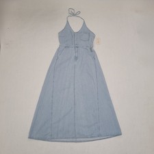 Universal Thread Women's Denim Maxi Dress Size 10