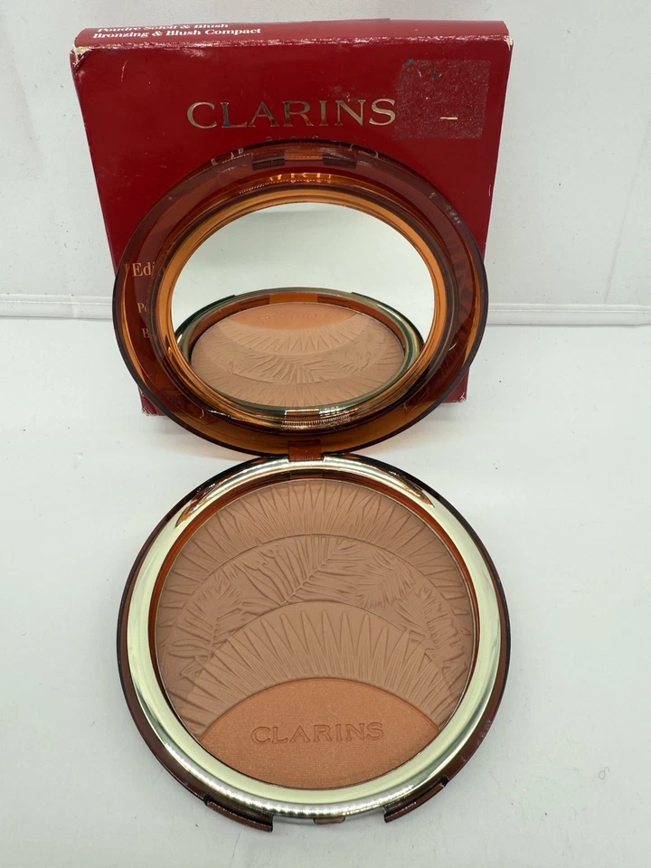 CLARINS PARIS LIMITED EDITION BRONZING & BLUSH COMPACT (0.7oz) - Image 3 of 4