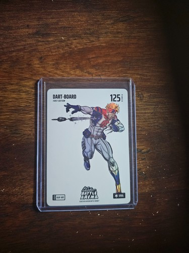 2026 Battle Arena Steel Blizzard Battlefoil SP #BLBF-605 Dart-Board Jaxson Dart