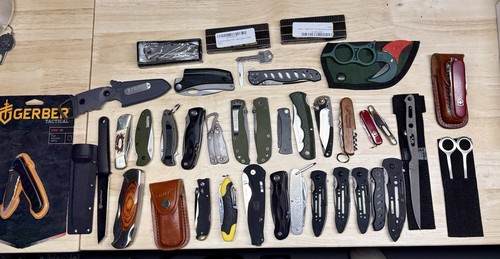 Knives - Assorted Lot Of 37