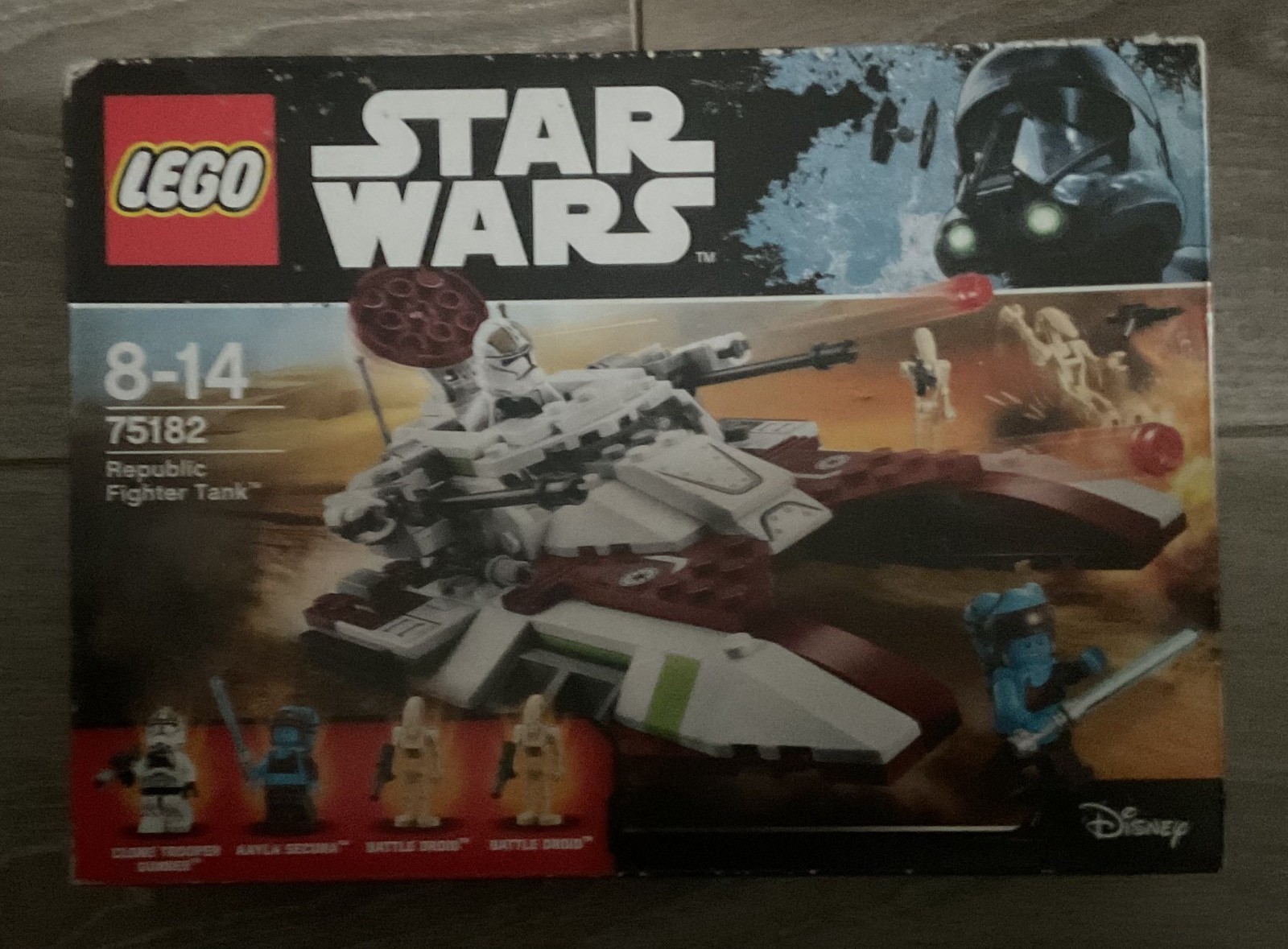 Boite Lego Star Wars 75182 Republic Fighter Tank cadeau pour fan de la saga