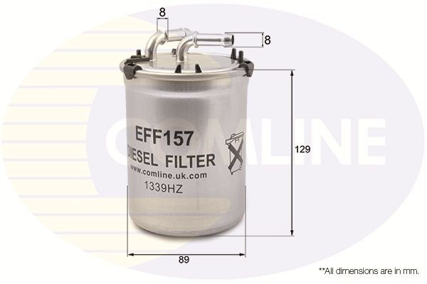 Fuel Filter Fits Audi A1 Seat Cordoba Ibiza Toledo Skoda Fabia VW COMLINE EFF157