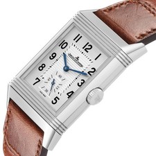 Jaeger LeCoultre Reverso Duoface Steel Mens Watch 215.8.D4 Q3848422 3