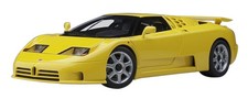Autoart 1/18 Bugatti Eb110 Ss Yellow Finished Model Kit 70918_