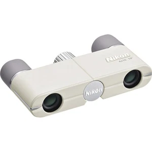 Nikon 4x10D CF Pocket Binoculars (Ivory White)