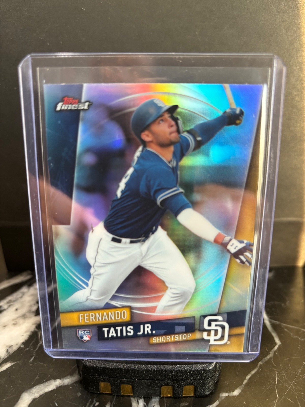 2019 Topps Finest Refractor Fernando Tatis Jr. RC #85 San Diego Padres
