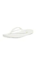 HAVAIANAS WOMEN'S SLIM SEASON FLIP FLOP WHITE SIZE 7/8 WOMEN'S WHITE