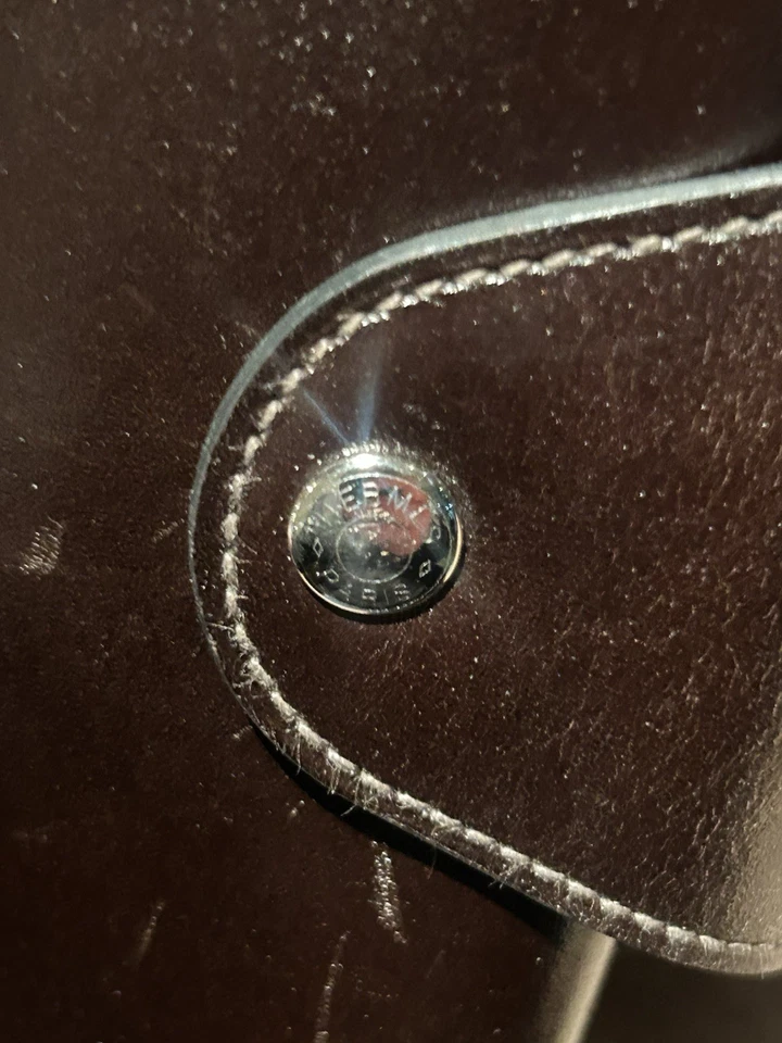 Juego de escritura Hermes MM piel de becerro negro  Foto 4 de 4