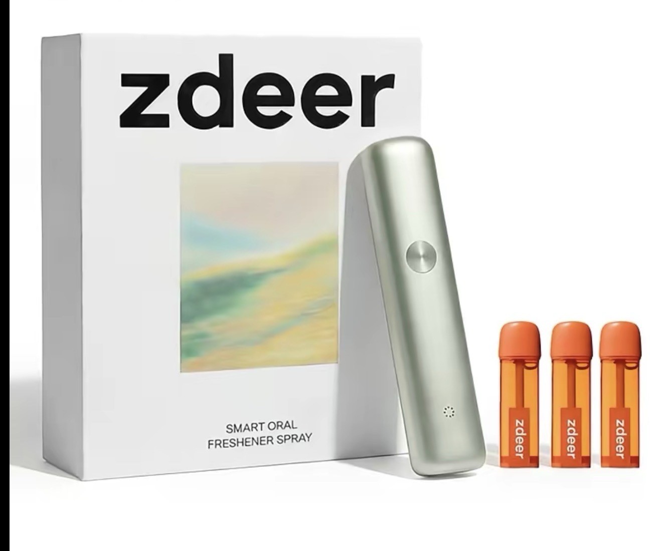 Zdeer Smart Electric Oral Spray, Breath Freshener with Portable Full-Metal Body
