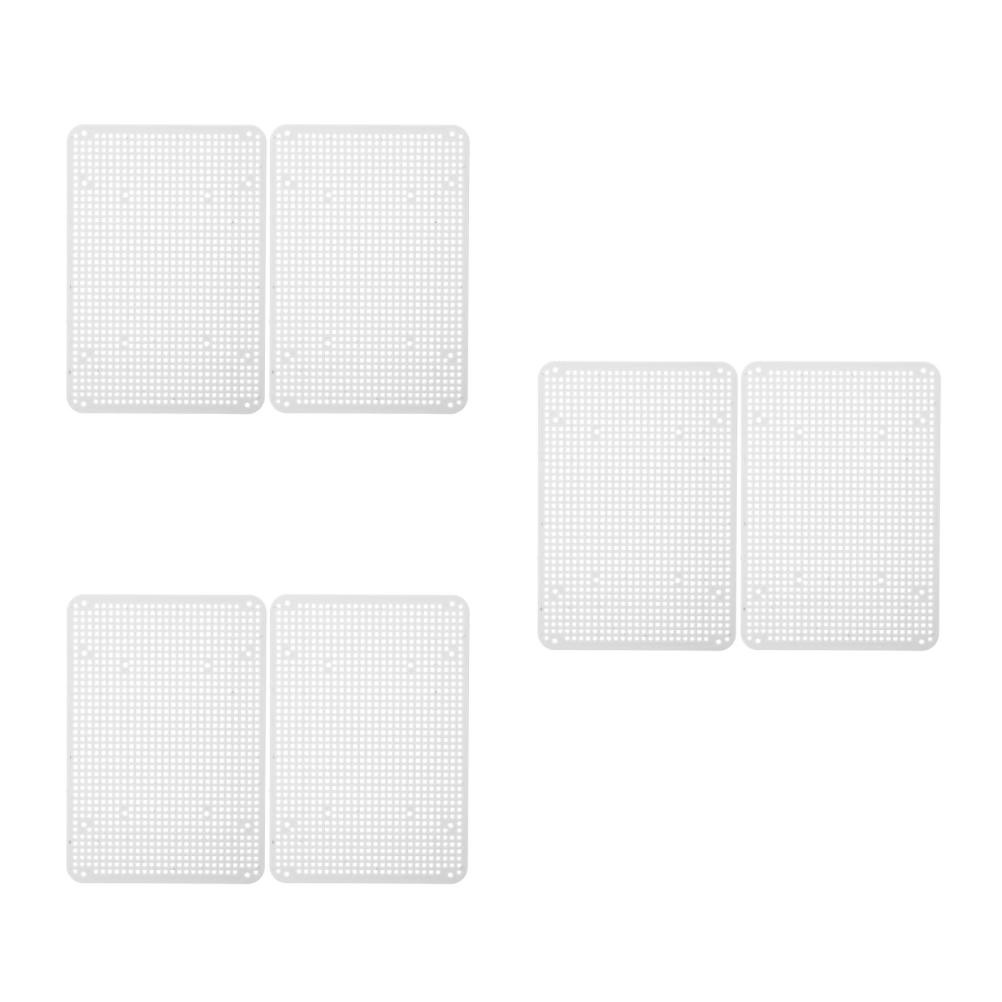 6 PCS Electrical Junction Box Mounting Plate, 8.3"X5.9" Back Panel