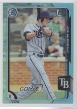 2015 Bowman Draft Chrome Sky Blue Refractor Joe McCarthy #12 4z4
