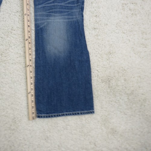 Ariat M6 Slim Boot Jeans Mens 36x38 Blue Denim Straight Leg Western Cowboy - Picture 7 of 14