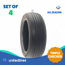 Set Of 4 Used 23555r20 Goodyear Eagle Touring 102v - 7.5-832 Set Of 4 Used 23555r20 Goodyear Eagle Touring 102v - 7.5-832