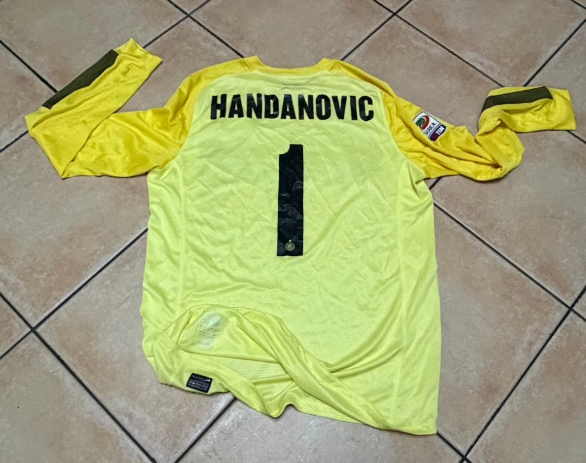 Maglia inter gara Di Marco match worn indossata preparata white serie a
