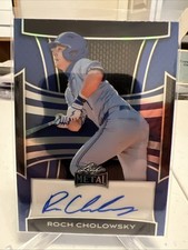 ROCH CHOLOWSKY 2025 LEAF METAL AUTOGRAPH BLUE PRISMATIC AUTO /25 #1 Pick?